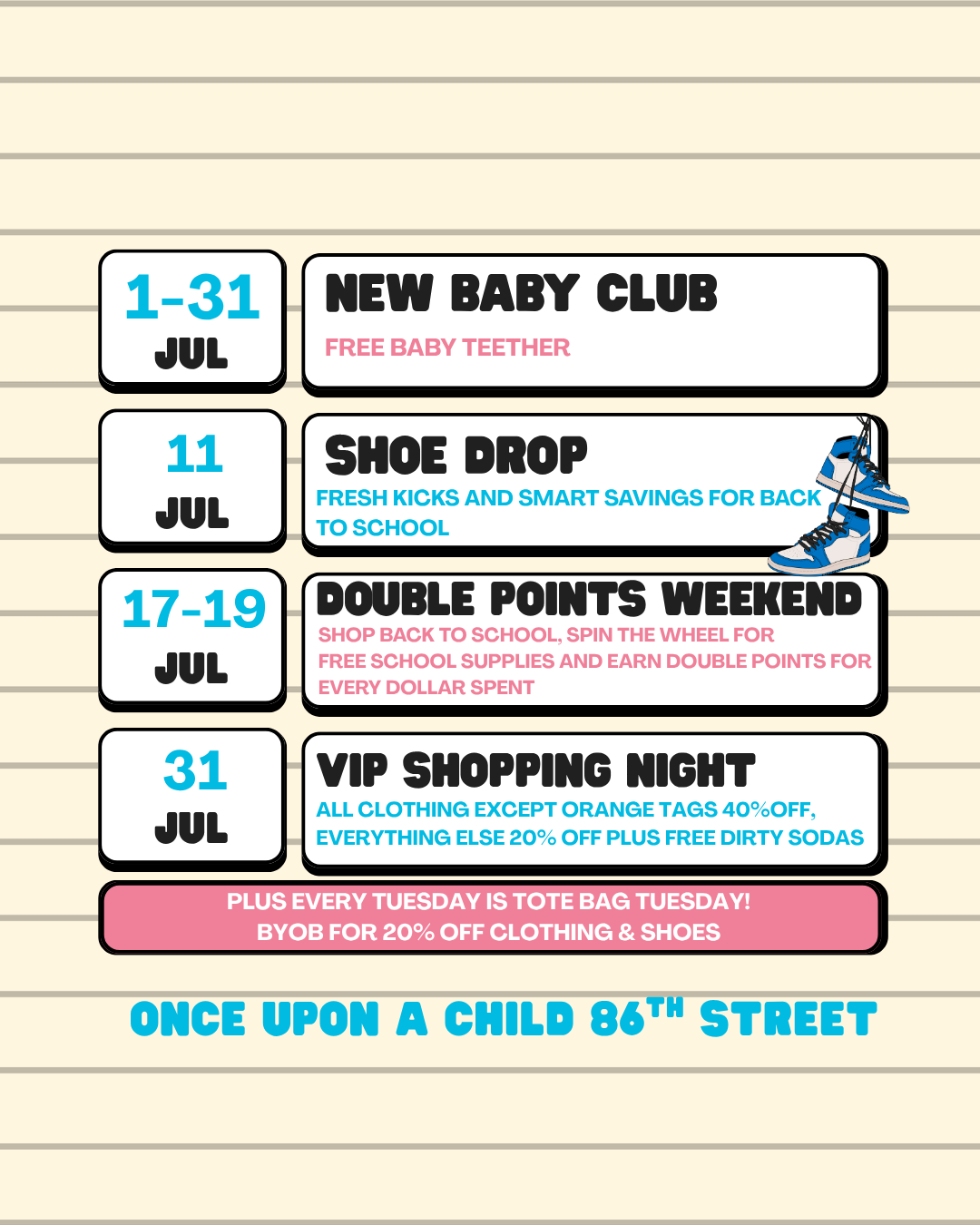 July Promos